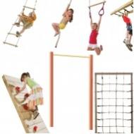 Гимнастические элементы и лазалки