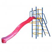 Детская горка с двумя шведскими стенками КМ-1400