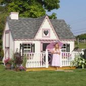 Деревянный домик "ВИКТОРИЯ 3"