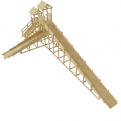 Зимняя горка "Зима"