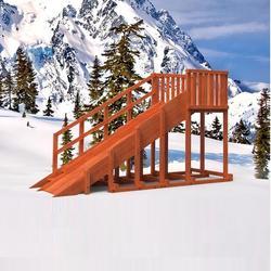 Зимняя горка 