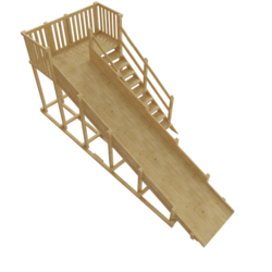 Зимняя горка 