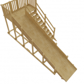 Зимняя горка "Норильск"