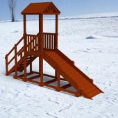 Зимняя горка "Ямал"