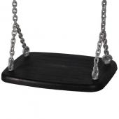 Качели XXL без спинки прорезиненные антивандальные c металлическим вкладышем