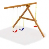 Качельная рама длиной 4,00м.