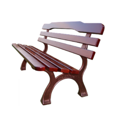 Скамейка чугунная ЛН-1500