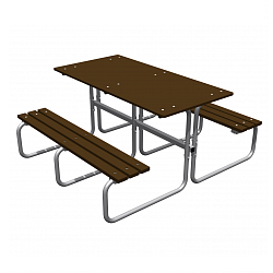 Столик с лавками ЮЛС - 0002