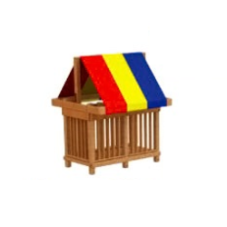 Шалаш на рукоход