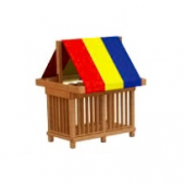 Шалаш на рукоход