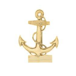 Якорь латунный декоративный