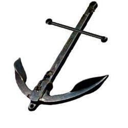 Якорь железный настоящий классический