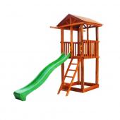 Детская площадка М1 с деревянной крышей