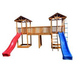 Детская площадка М20-2 с тентовыми крышами