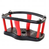 Качели Forto детские (Belgium) закрытые прорезиненные антивандальные c металлическим вкладышем