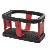 Качели Кёрф (Belgium) закрытые прорезиненные антивандальные c металлическим вкладышем