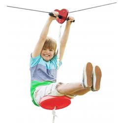 Канатная дорога Крутодети зиплайн для детей, 24м (Китай)