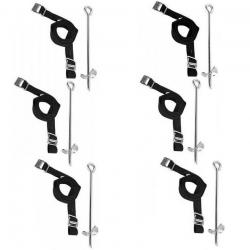 Крепление для батута к земле