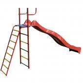 Лестница с площадкой для горки к детским спортивным комплексам П-типа.