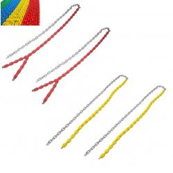 Подвес из металлической оцинкованной цепи в полимере