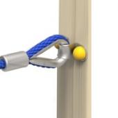 Скоба крепёжная с радиусным скруглением