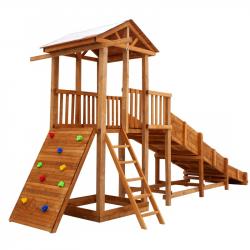 Зимняя горка М3 (с широким скалодромом)