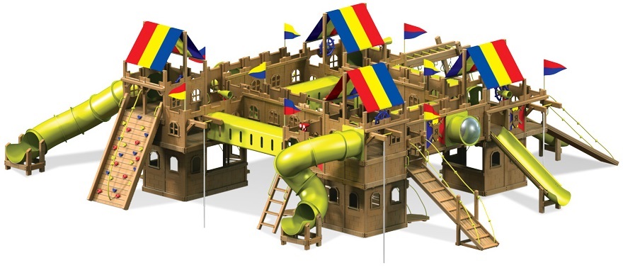 ДЕТСКИЕ ИГРОВЫЕ ГОРОДКИ стоимостью от 1млн.р.