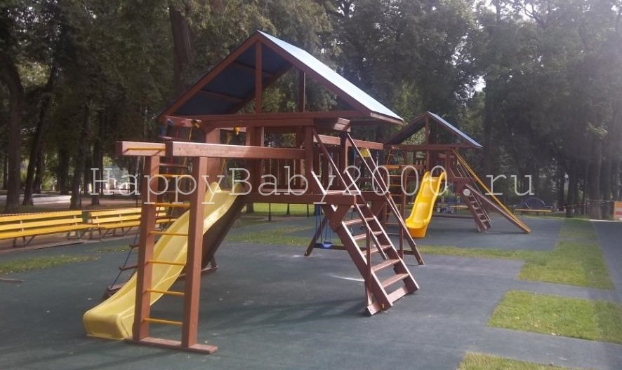 Солнышко 5 с бельгийской 3.00м. и российской 3.60м.  горкой.