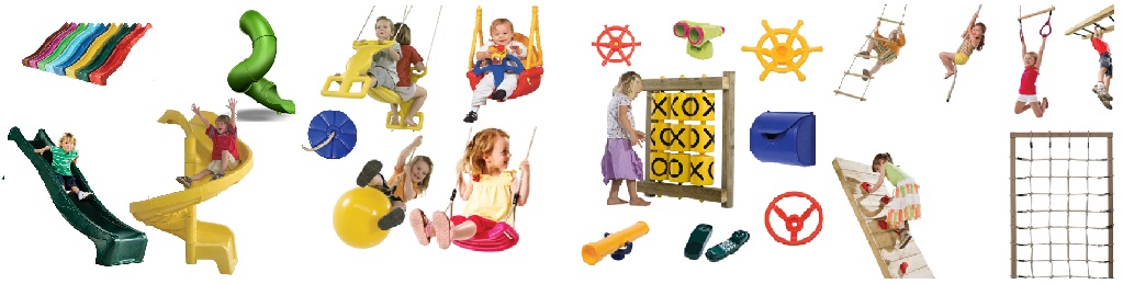 Аксессуары для детских площадок Комплектующие для детских площадок